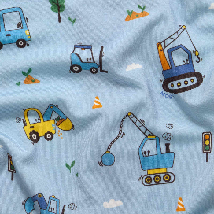 Mighty Machines Clever Zip Romper