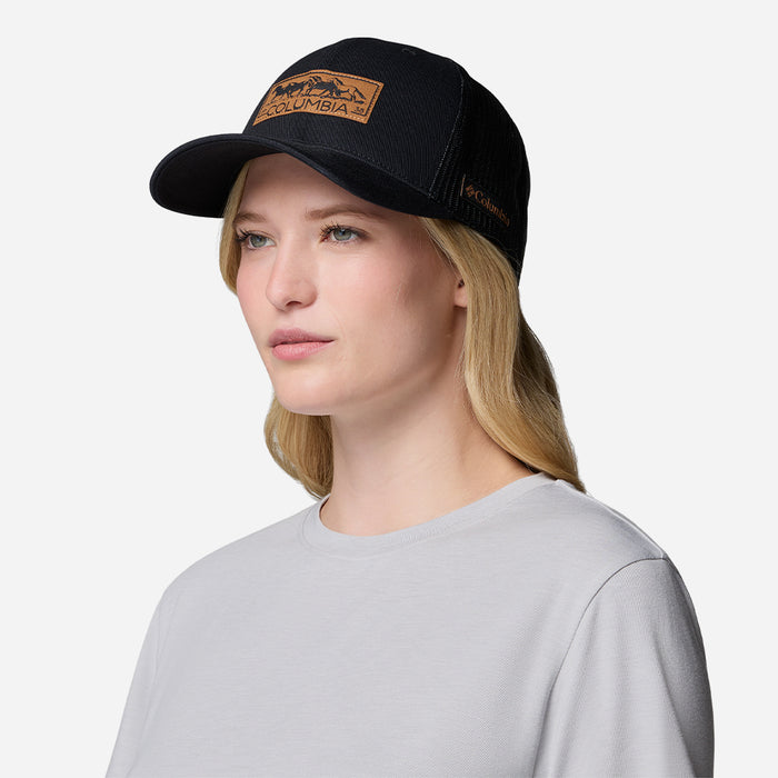 Mũ Lưỡi Trai Columbia Mesh Snap Back - Đen - Supersports Vietnam