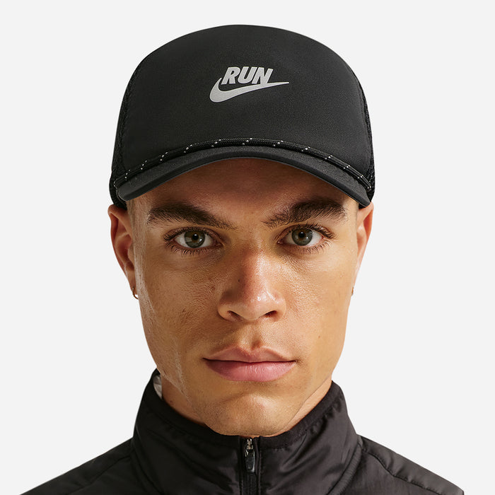 Mũ Lưỡi Trai Nike Pro Dri-Fit Unstructured Swoosh Run - Đen - Supersports Vietnam