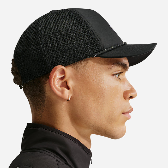 Mũ Lưỡi Trai Nike Pro Dri-Fit Unstructured Swoosh Run - Đen - Supersports Vietnam