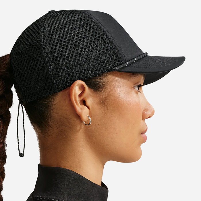Mũ Lưỡi Trai Nike Pro Dri-Fit Unstructured Swoosh Run - Đen - Supersports Vietnam