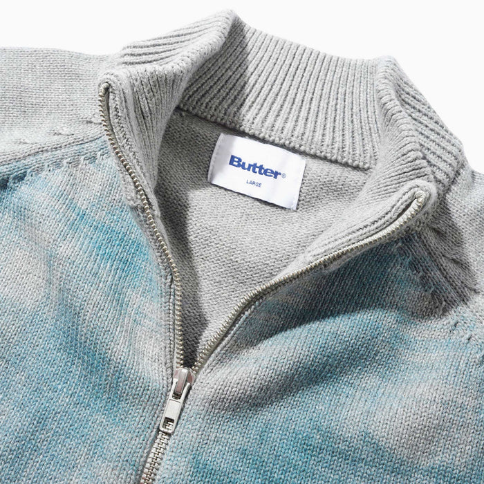 Mustang Zip-Thru Knit Sweater
