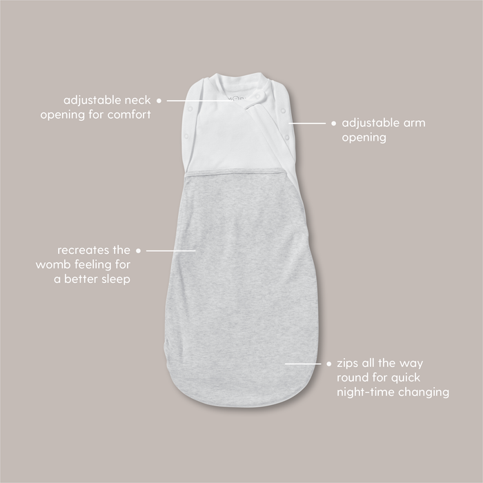 Newborn Baby Swaddle Sack - Blue Stripe