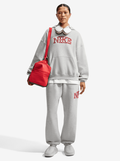 Oversized Cuffed Logo Pants