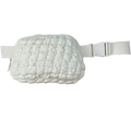 PB-1220 Puffer Belt Bag White