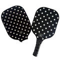 PB-PD-8112 Black/White Dot Pickleball Paddle