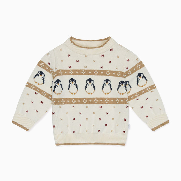 Penguin Fair Isle Knitted Sweater