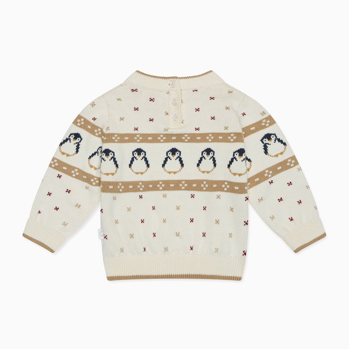 Penguin Fair Isle Knitted Sweater