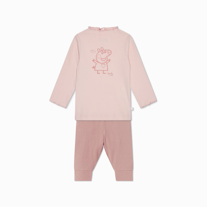 Peppa Pig Ribbed Top & Leggings Outfit