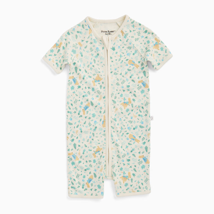 Peter Rabbit Zip Summer Pajamas