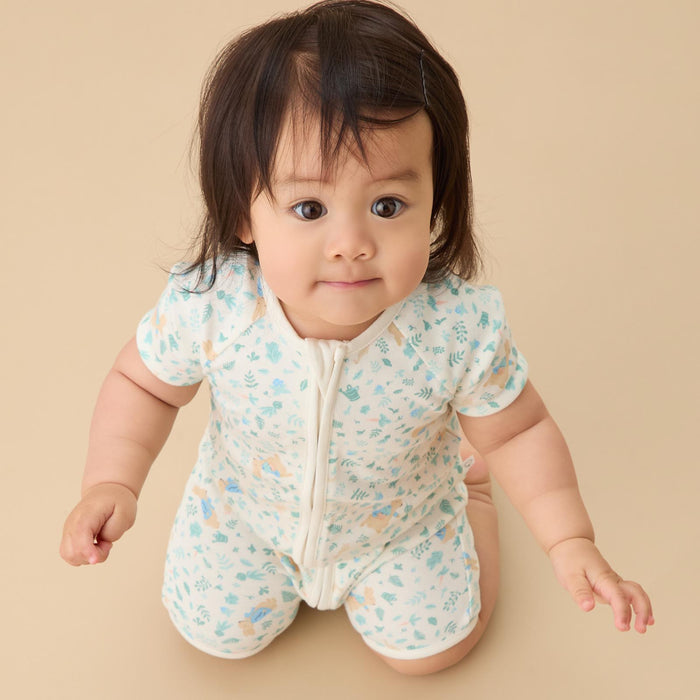 Peter Rabbit Zip Summer Pajamas