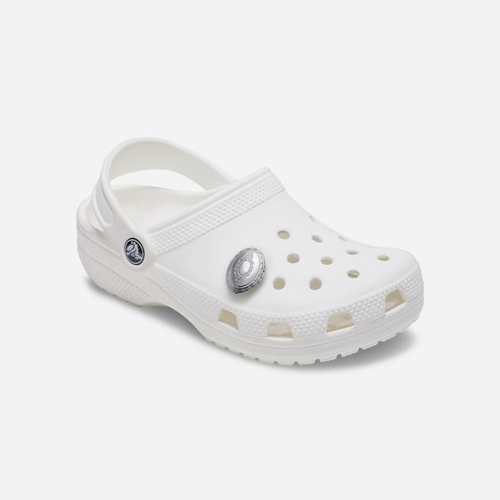Phụ Kiện Jibbitz™ Crocs Silver Oval Locket - Xám - Supersports Vietnam