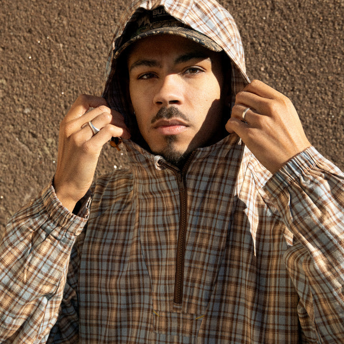 Plaid Equipment Anorak
