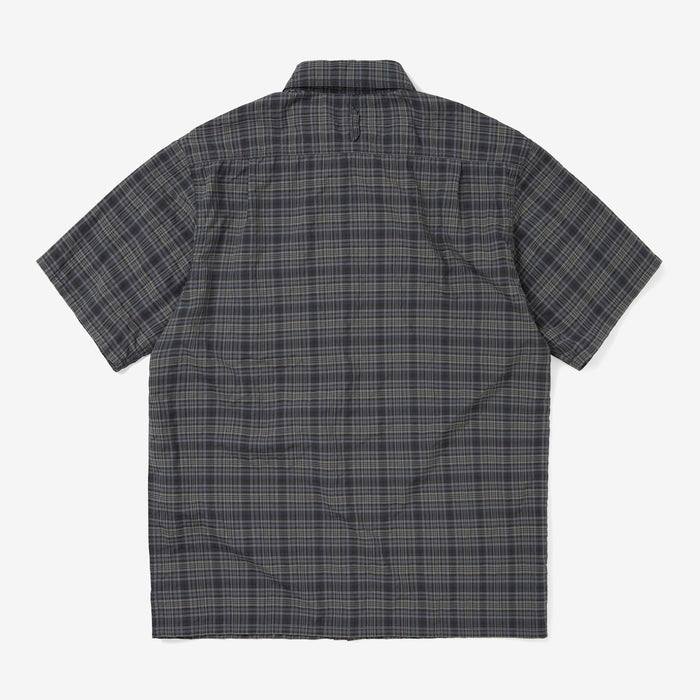 Plaid Short Sleeve Fishing Shirt