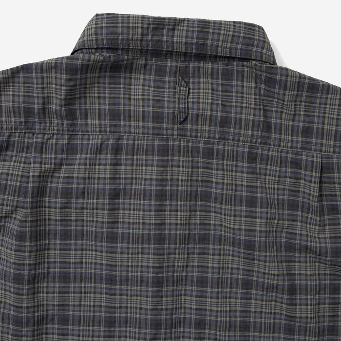 Plaid Short Sleeve Fishing Shirt
