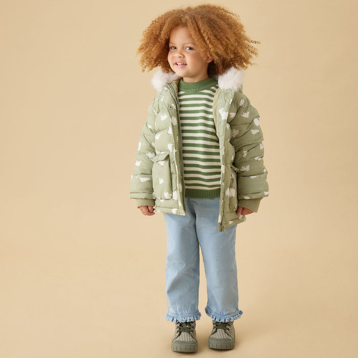 Polar Bear Water Repellent Padded Winter Coat
