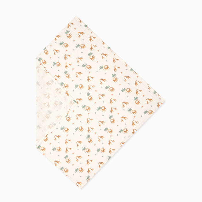 Printed Organic Muslin Swaddle 3 Pack