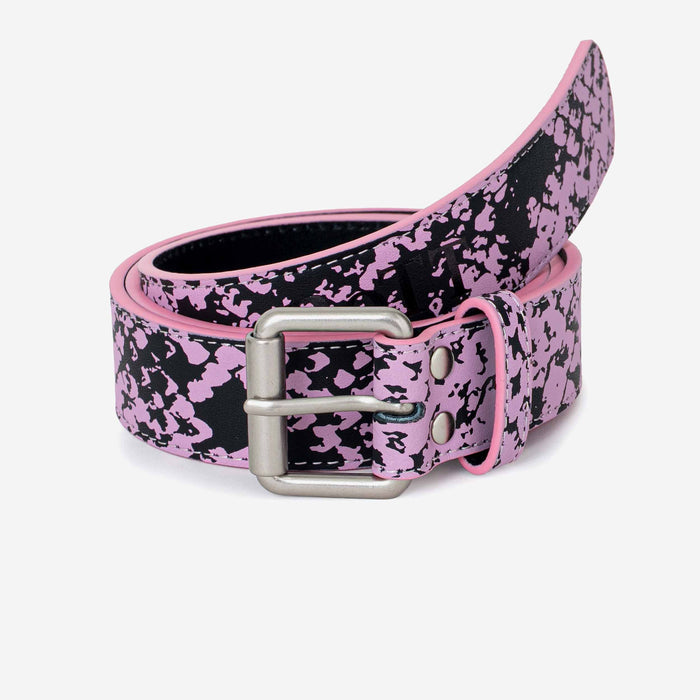 Python Printed Leather Belt