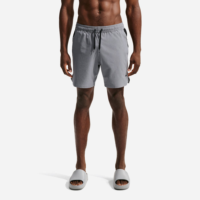 Quần Bơi Nam Nike Swim Contend Essential Brief Liner 7 Inch Volley - Xám - Supersports Vietnam