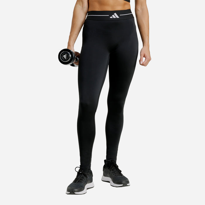 Quần Bó Thể Thao Nữ Adidas Hyperglam 3-Stripes - Đen - Supersports Vietnam