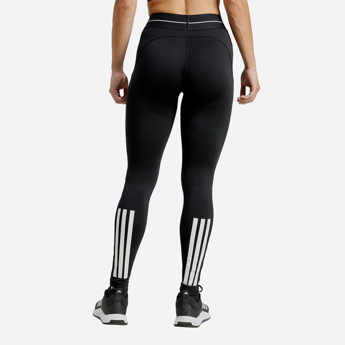 Quần Bó Thể Thao Nữ Adidas Hyperglam 3-Stripes - Đen - Supersports Vietnam