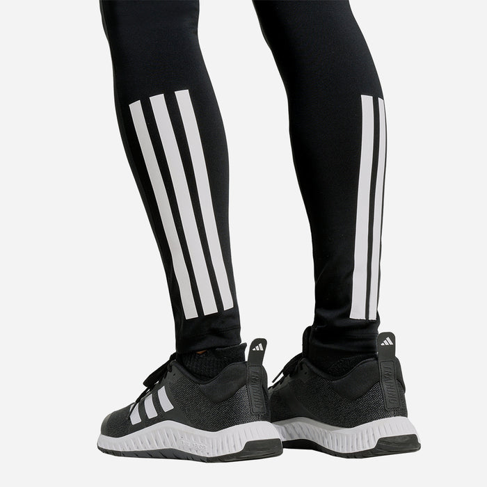 Quần Bó Thể Thao Nữ Adidas Hyperglam 3-Stripes - Đen - Supersports Vietnam