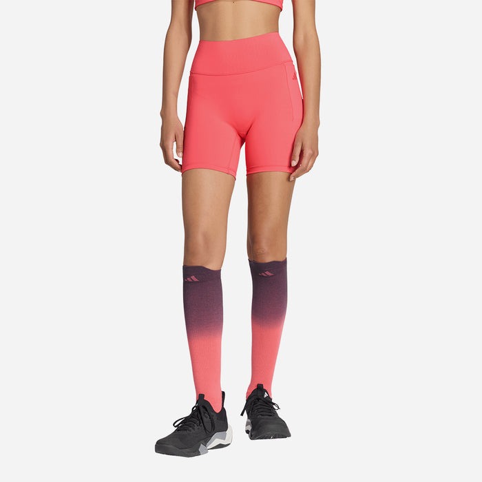 Quần Bó Thể Thao Nữ Adidas Optimé - Hồng - Supersports Vietnam