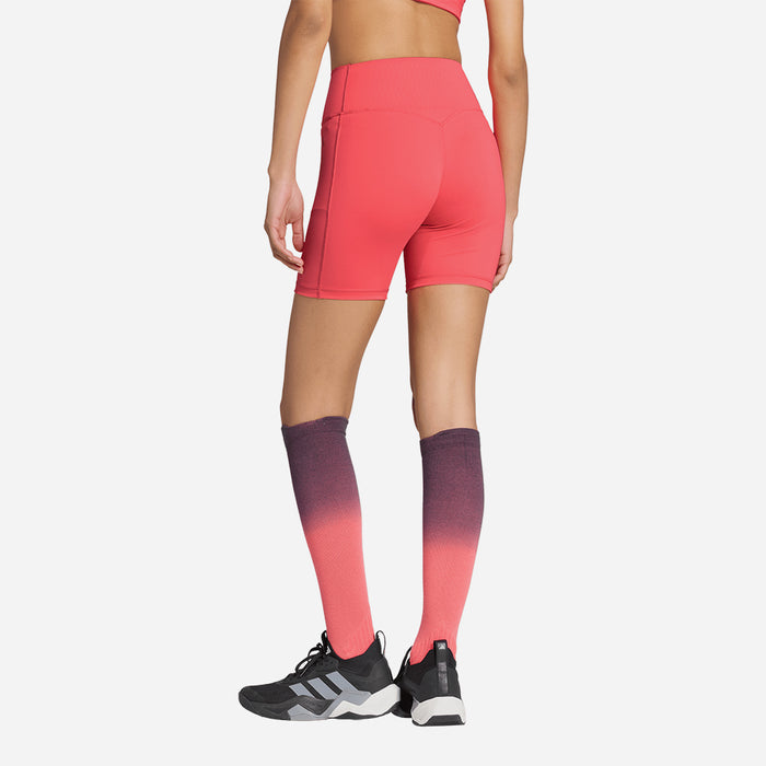 Quần Bó Thể Thao Nữ Adidas Optimé - Hồng - Supersports Vietnam