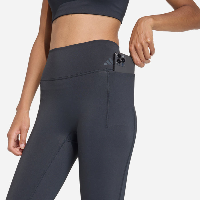 Quần Bó Thể Thao Nữ Adidas Optime Workout - Đen - Supersports Vietnam
