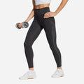 Quần Bó Thể Thao Nữ Adidas Optime Workout 3-Stripes - Đen - Supersports Vietnam