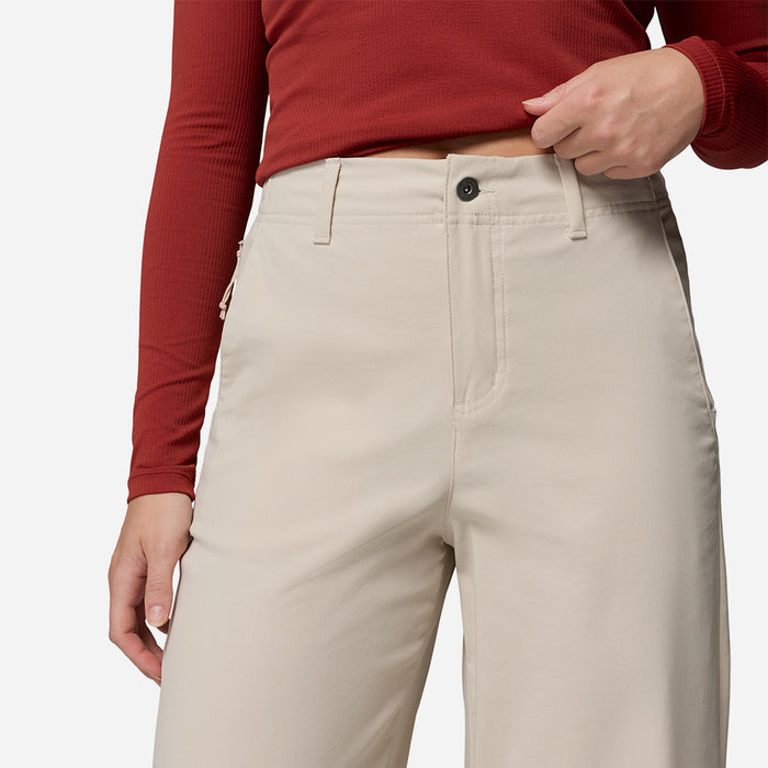 Quần Dài Thể Thao Nữ Columbia Roc™ Tech Wide Leg - Be - Supersports Vietnam
