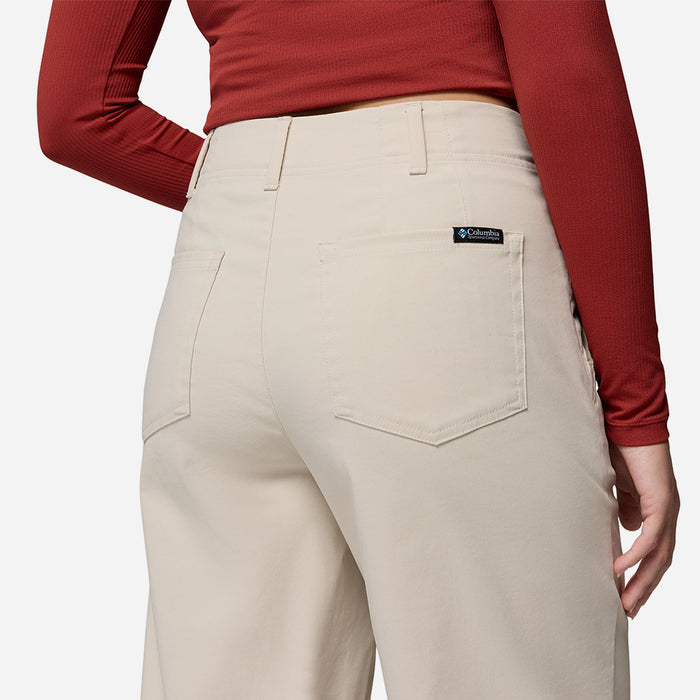 Quần Dài Thể Thao Nữ Columbia Roc™ Tech Wide Leg - Be - Supersports Vietnam