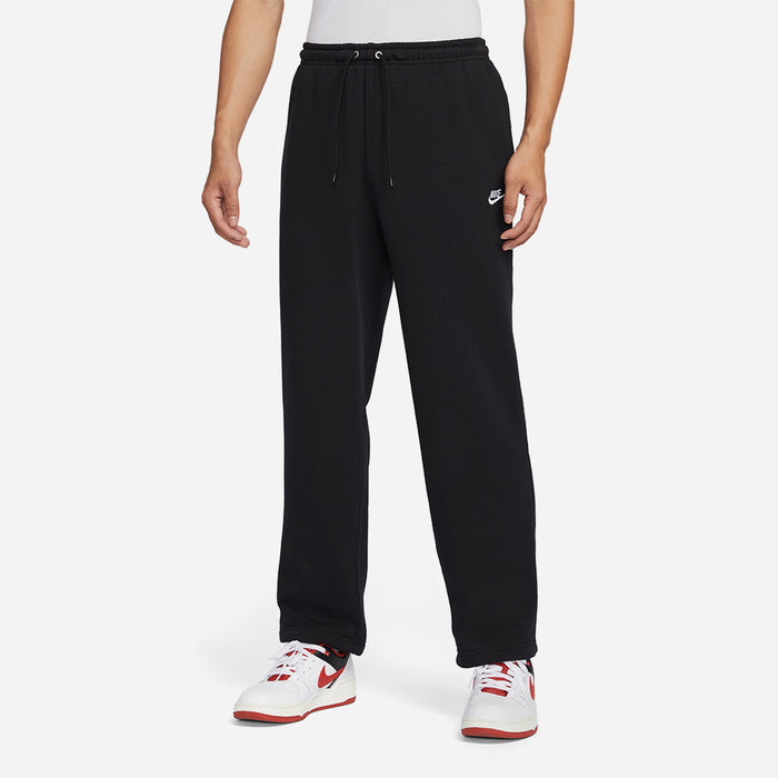 Quần Dài Thể Thao Nam Nike Club French Terry Open-Hem - Đen - Supersports Vietnam