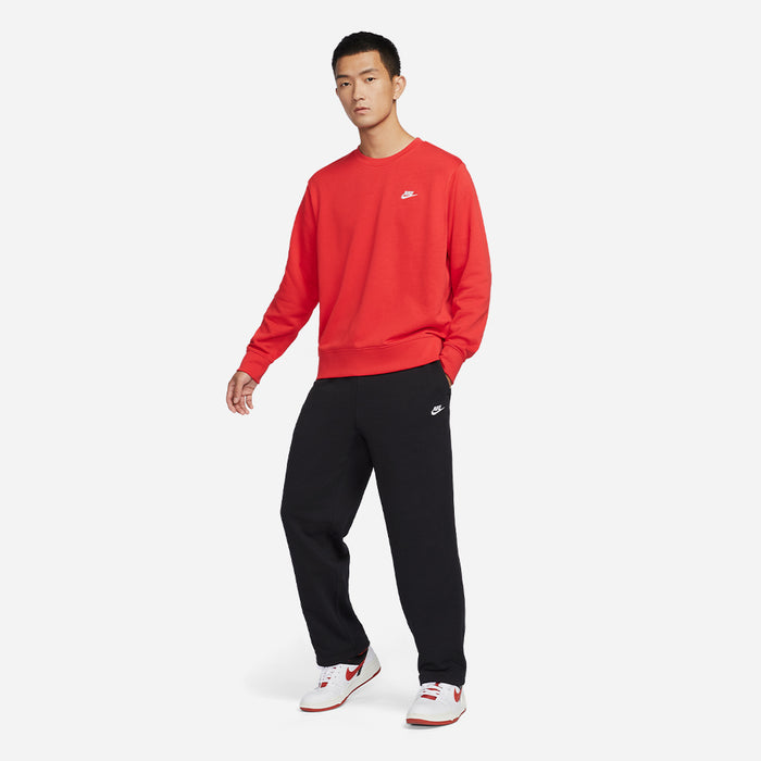 Quần Dài Thể Thao Nam Nike Club French Terry Open-Hem - Đen - Supersports Vietnam