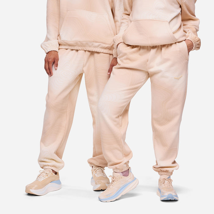 Quần Dài Thể Thao Unisex HOKA Essential Print - Hồng - Supersports Vietnam