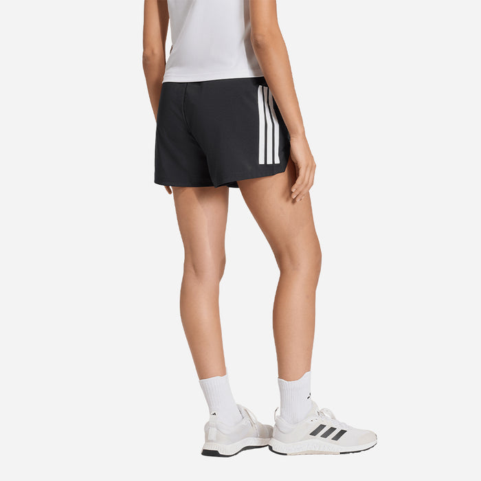 Quần Ngắn Thể Thao Nữ Adidas Hyperglam 3-Stripes Woven - Đen - Supersports Vietnam