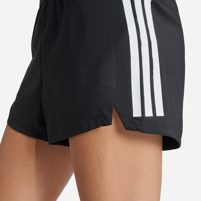 Quần Ngắn Thể Thao Nữ Adidas Hyperglam 3-Stripes Woven - Đen - Supersports Vietnam