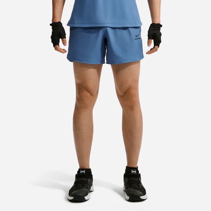 Quần Ngắn Thể Thao Nam Nike Pro Dri-Fit - Xanh Dương - Supersports Vietnam