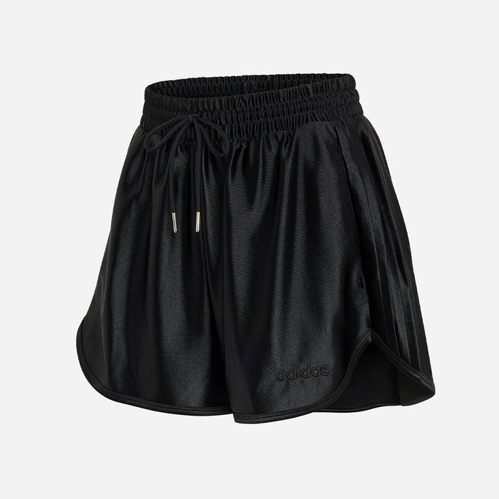 Quần Ngắn Thời Trang Nữ Adidas Seasonal Essentials Satin - Đen - Supersports Vietnam