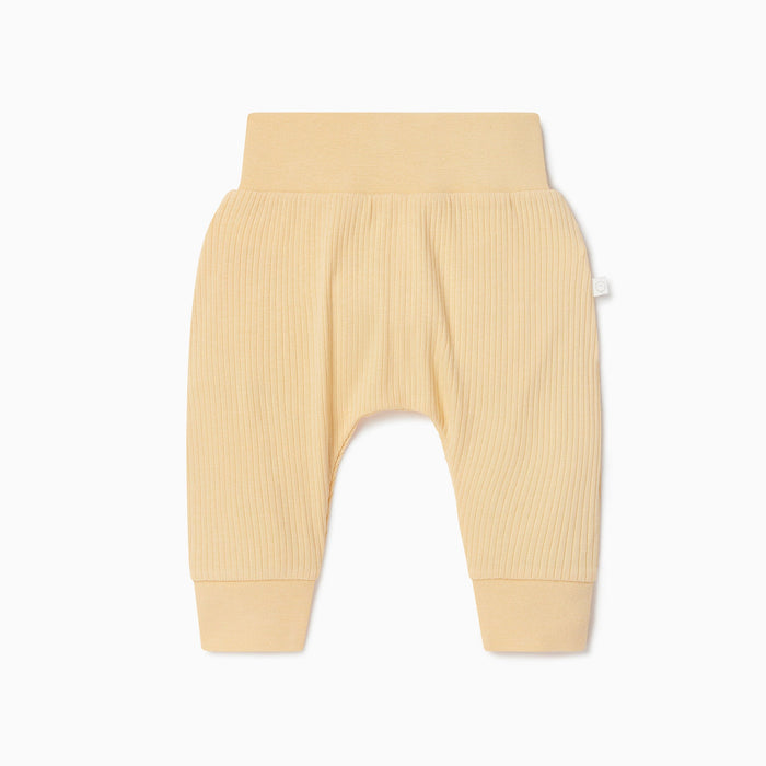 Ribbed Comfy Jogger - Yellow