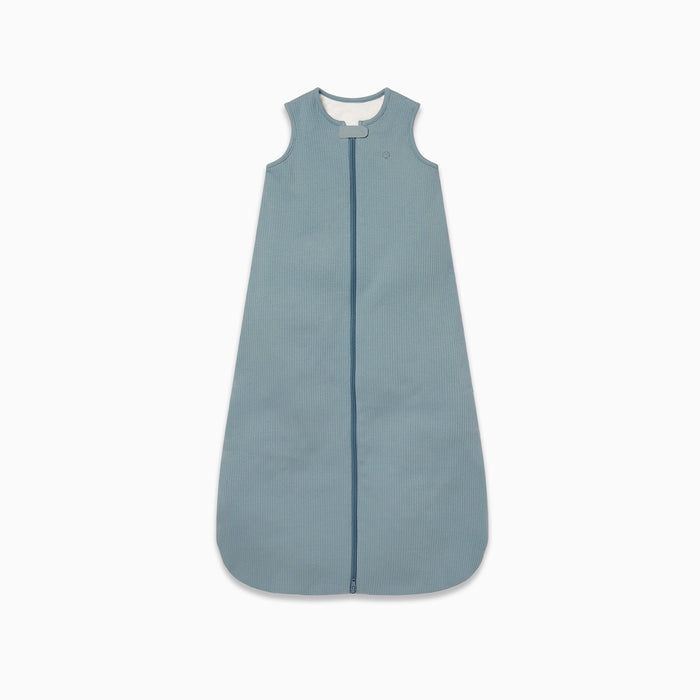 Ribbed Front Opening Sleep Sack 1.5 TOG - Blue