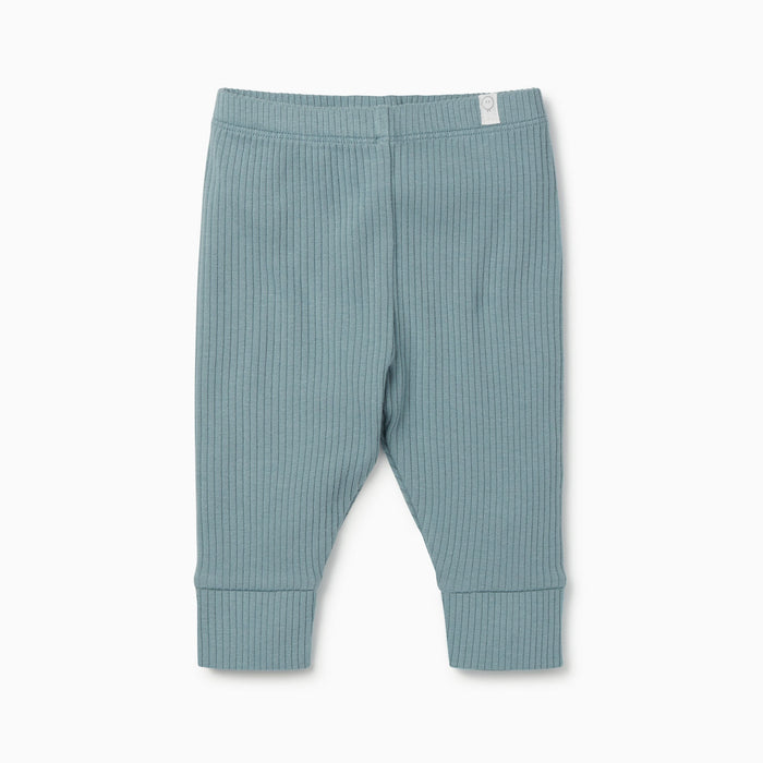 Ribbed Leggings - Blue