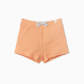 Ribbed Shorts - Orange