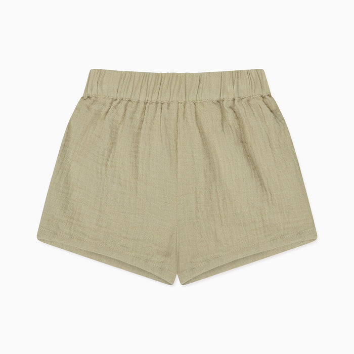 Sage Muslin Shorts
