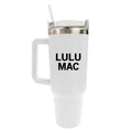 SC-4412-LM Morgan Tumbler White with Black Logo