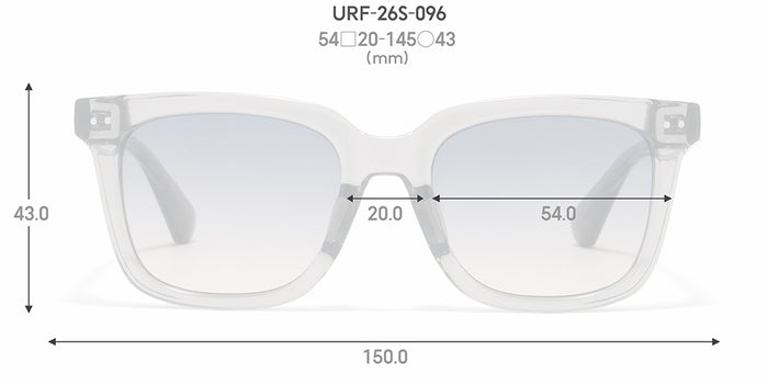 Dimensions Front