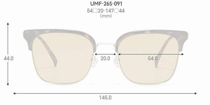 Dimensions Front