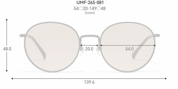 Dimensions Front