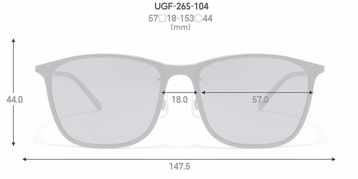 Dimensions Front