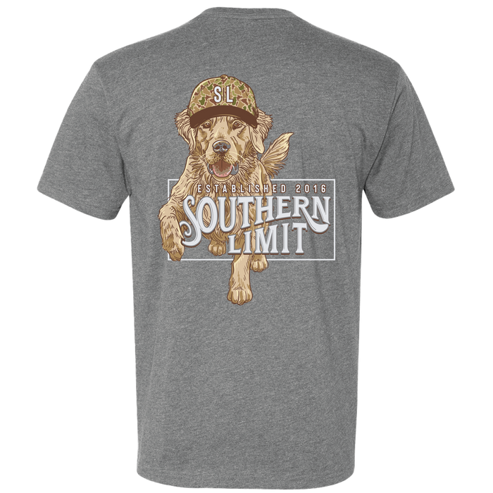 SL-127 Southern Limit Camo Dog Heather Grey